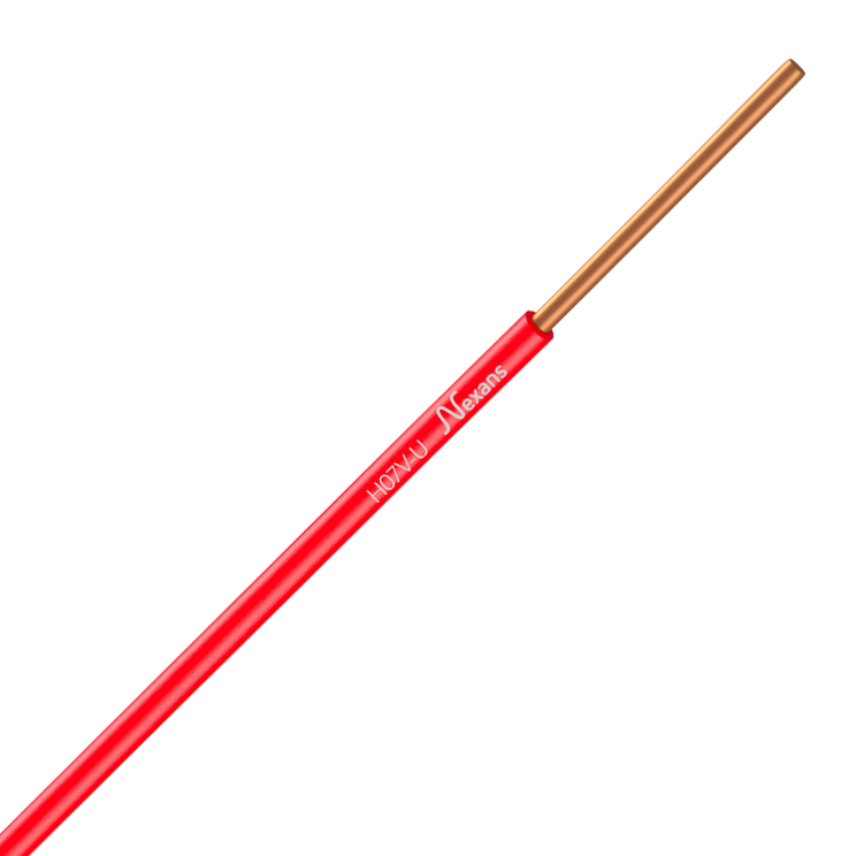 Nexans H07VU 1x1,5  RED C50m