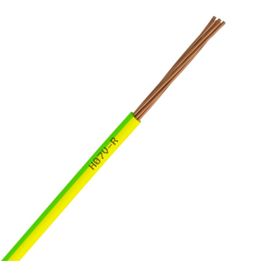 Nexans H07VR 1x16 Green-Yellow C100m