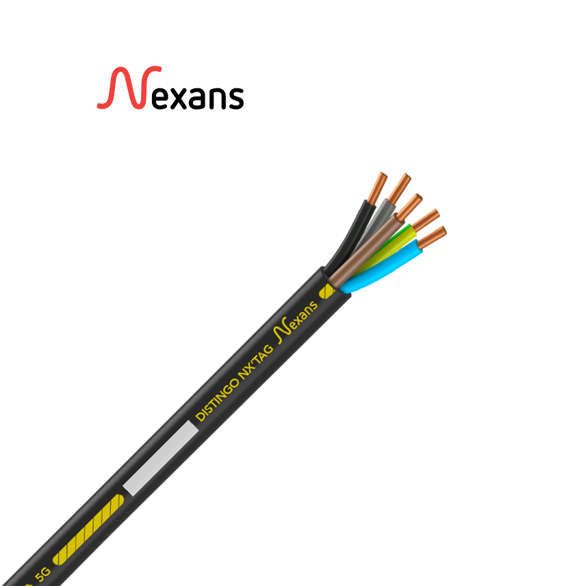Nexans U-1000 R2V DISTINGO NX'TAG™ 5G2.5 R100m