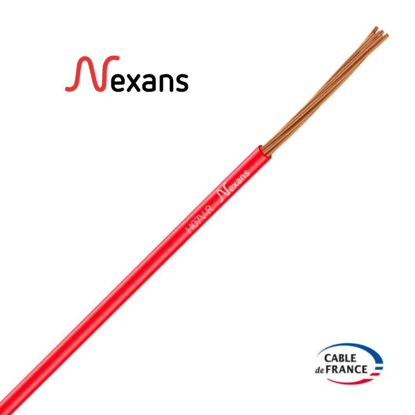Nexans H07V-R MOBIWAY™ MOB 1x6 RED D500