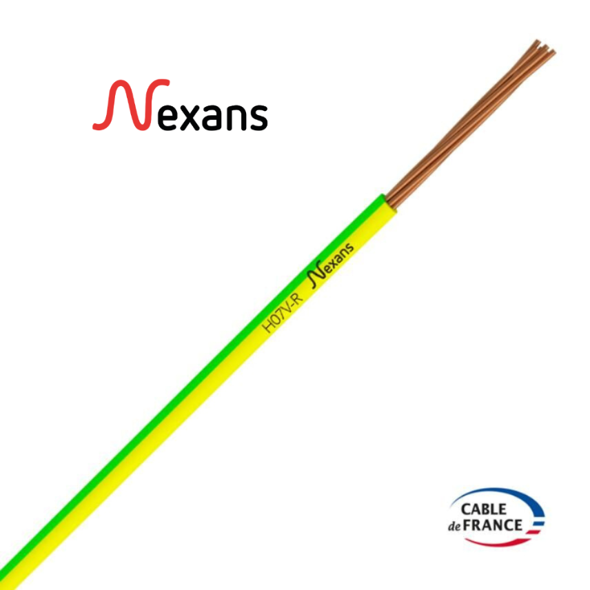 Nexans H07V-R 1G16 GREEN/YELLOW C25m